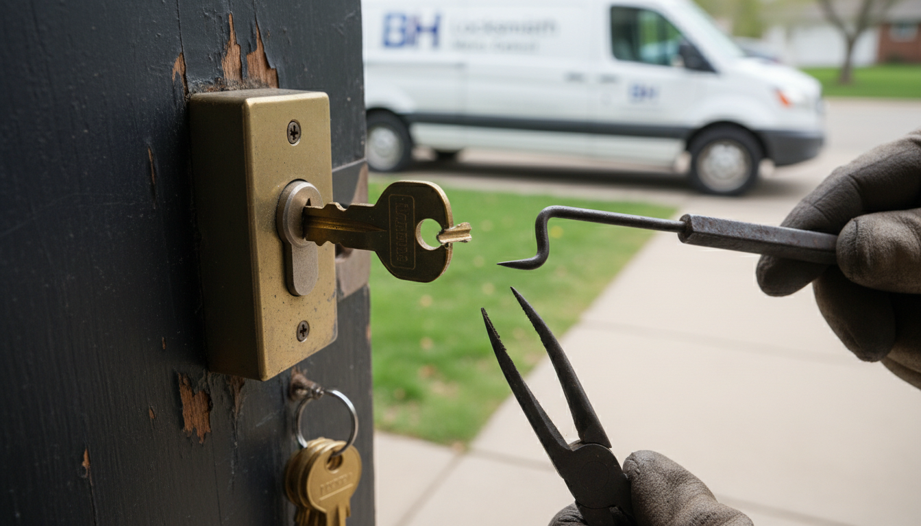 Broken key extraction — BH Locksmith Metro Detroit, Metro Detroit, MI