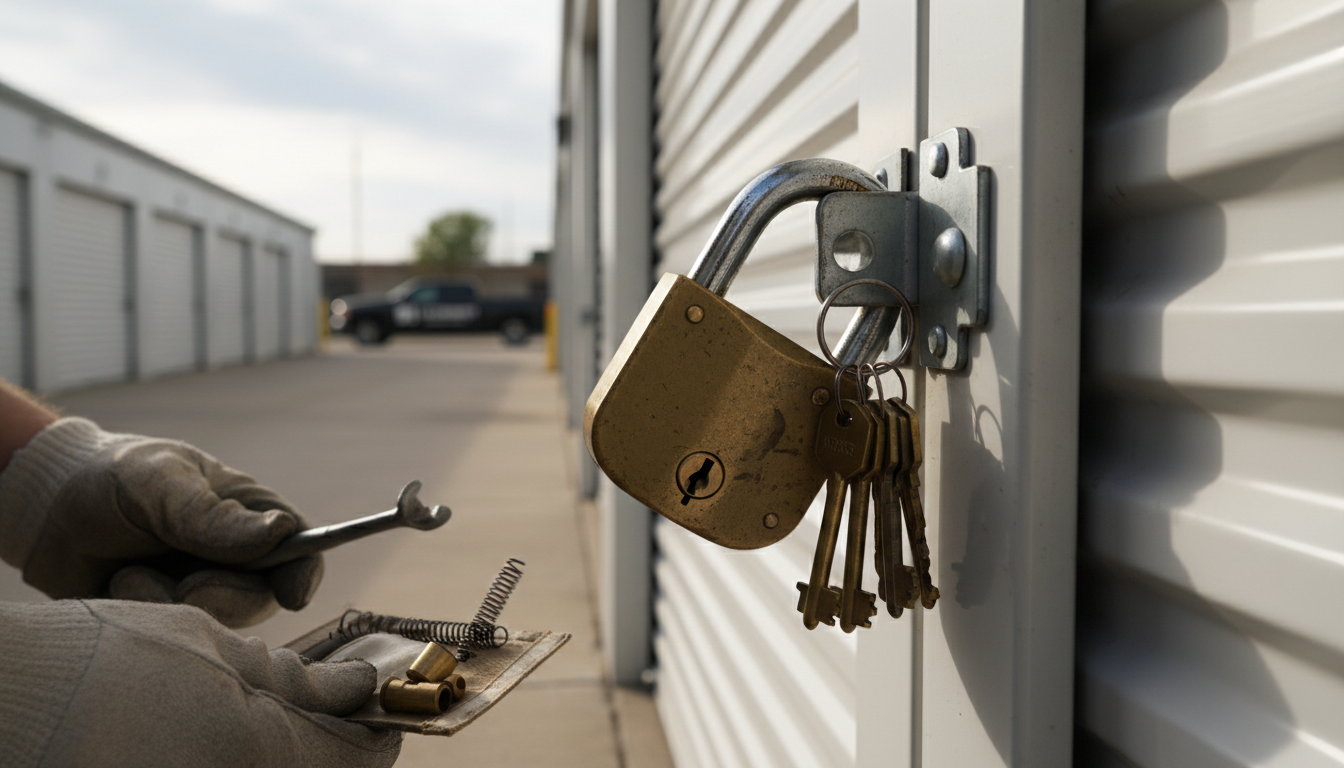 Storage padlock service — BH Locksmith Metro Detroit, Metro Detroit, MI